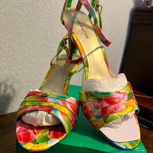 Colorful Floral Women's Sandals